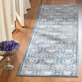 thumbnail image 1 of SAFAVIEH Brentwood Fidan Floral Runner Rug, Navy/Creme, 2' x 22', 1 of 9