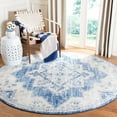 thumbnail image 1 of SAFAVIEH Brentwood Salah Oriental Area Rug, Ivory/Navy, 5' x 5' Round, 1 of 10
