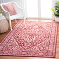 thumbnail image 1 of SAFAVIEH Brentwood Adams Oriental Area Rug, Red/Ivory, 5'3" x 7'6", 1 of 12