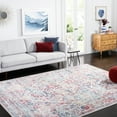 thumbnail image 1 of SAFAVIEH Brentwood Adams Oriental Area Rug, Ivory/Blue, 6'7" x 6'7" Square, 1 of 13