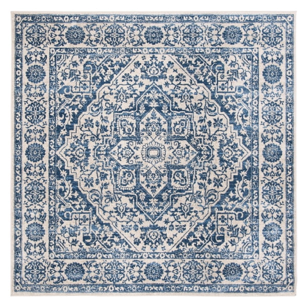 Bordered Area Rugs SAFAVIEH Brentwood Jaymz Floral Bordered Area Rug, 6'7