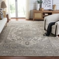 thumbnail image 1 of SAFAVIEH Brentwood Dimas Oriental Area Rug, Ivory/Gray, 8' x 10', 1 of 12