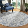 thumbnail image 1 of SAFAVIEH Brentwood Pompeii Geometric Area Rug, Light Gray/Blue, 9' x 9' Round, 1 of 10