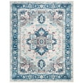 thumbnail image 1 of SAFAVIEH Brentwood Nanette Floral Bordered Area Rug, 9' x 12', Light Grey/Blue, 1 of 8