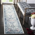 thumbnail image 1 of SAFAVIEH Brentwood Nanette Floral Bordered Runner Rug, 2' x 14', Light Grey/Blue, 1 of 9