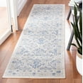 thumbnail image 1 of SAFAVIEH Brentwood Gillian Floral Runner Rug, Ivory/Blue, 2' x 8', 1 of 8