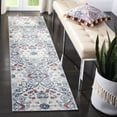 thumbnail image 1 of SAFAVIEH Brentwood Rudolf Southwestern Runner Rug, Navy/Gray, 2' x 12', 1 of 9