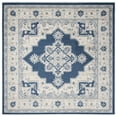 thumbnail image 1 of SAFAVIEH Brentwood Salah Oriental Area Rug, Navy/Creme, 3' x 3' Square, 1 of 10
