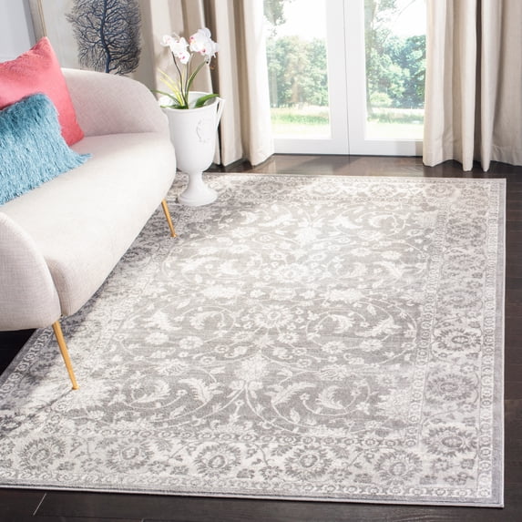 SAFAVIEH Brentwood Darwin Oriental Area Rug, Cream/Gray, 2' x 4'