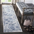 thumbnail image 1 of SAFAVIEH Brentwood Logan Geometric Runner Rug, Cream/Blue, 2' x 8', 1 of 8