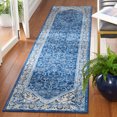 thumbnail image 1 of SAFAVIEH Brentwood Theobald Oriental Runner Rug, Ivory/Navy, 2' x 9', 1 of 11