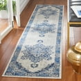 thumbnail image 1 of SAFAVIEH Brentwood Vesela Oriental Runner Rug, Blue/Light Gray, 2' x 9', 1 of 11