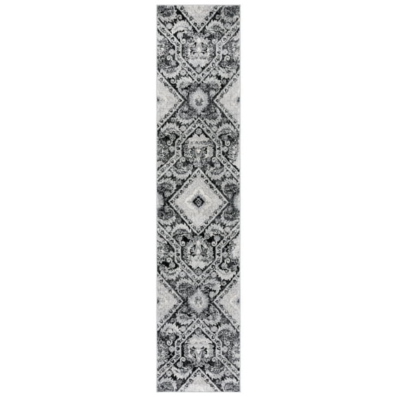 SAFAVIEH Brentwood Zharko Oriental Area Rug, 8' x 10', Black/Ivory