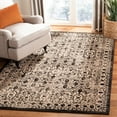 thumbnail image 1 of SAFAVIEH Brilliance Della Oriental Area Rug, Creme/Black, 5'1" x 7'6", 1 of 8