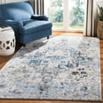 thumbnail image 1 of SAFAVIEH Bristol Acacia Oriental Polyester Area Rug, Cream/Blue, 5'1" x 7'6", 1 of 10