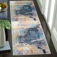 thumbnail image 1 of SAFAVIEH Bristol Brooklyn Abstract Polyester Runner Rug, Multi, 2'3" x 8', 1 of 8