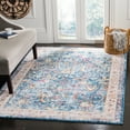 thumbnail image 1 of SAFAVIEH Bristol Calvagh Oriental Polyester Area Rug, Blue/Light Gray, 5'1" x 7'6", 1 of 8