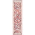 thumbnail image 1 of SAFAVIEH Bristol Calvagh Oriental Polyester Runner Rug, Rose/Light Grey, 2'3" x 8', 1 of 10