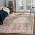 thumbnail image 1 of SAFAVIEH Bristol Devrim Oriental Polyester Area Rug, Multi, 4' x 6', 1 of 8