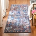 thumbnail image 1 of SAFAVIEH Bristol Felicity Oriental Polyester Runner Rug, Dark Gray/Blue, 2'3" x 8', 1 of 8