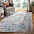 thumbnail image 1 of SAFAVIEH Bristol Lyla Oriental Polyester Area Rug, Gray/Blue, 4' x 6', 1 of 10