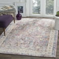 thumbnail image 1 of SAFAVIEH Bristol Mattie Traditional Polyester Area Rug, Lavender/Light Grey, 6' x 9', 1 of 6