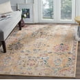 thumbnail image 1 of SAFAVIEH Bristol Gorden Oriental Polyester Area Rug, Camel/Blue, 5'1" x 7'6", 1 of 8