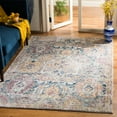 thumbnail image 1 of SAFAVIEH Bristol Gorden Oriental Polyester Area Rug, Gray/Blue, 4' x 6', 1 of 8