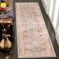 thumbnail image 1 of SAFAVIEH Bristol Omar Oriental Polyester Runner Rug, Gray/Light Gray, 2'3" x 8', 1 of 8