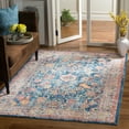 thumbnail image 1 of SAFAVIEH Bristol Xzavier Oriental Polyester Area Rug, Blue/Light Gray, 8' x 10', 1 of 8