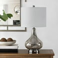 thumbnail image 1 of SAFAVIEH Brooks 24 in. Modern Glass Table Lamp, Silver, 1 of 4