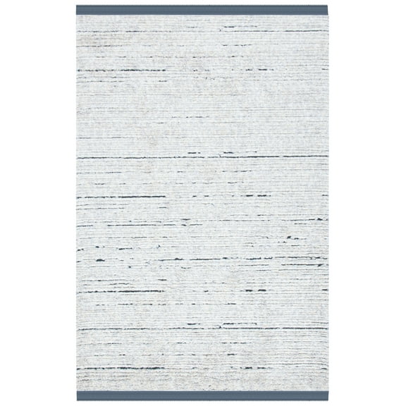 SAFAVIEH Burko Kazi Abstract Area Rug, Grey/Ivory, 5'3" x 7'7"