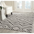 thumbnail image 1 of SAFAVIEH Cedar Brook Michelle Geometric Cotton Area Rug, Ivory/Brown, 2'3" x 3'9", 1 of 6