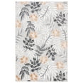 thumbnail image 1 of SAFAVIEH Cabana Blazhe Botanical Indoor/Outdoor Area Rug, Grey/Ivory, 2' x 3', 1 of 15