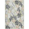 thumbnail image 1 of SAFAVIEH Cabana Blazhe Botanical Indoor/Outdoor Area Rug, Olive/Grey, 4' x 6', 1 of 17