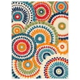 thumbnail image 1 of SAFAVIEH Cabana Brynn Floral Indoor/Outdoor Area Rug, Blue/Ivory, 5'3" x 7'7", 1 of 18