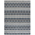 thumbnail image 1 of SAFAVIEH Cabana Burke Geometric Indoor/Outdoor Area Rug, Blue/Grey, 8' x 10', 1 of 14