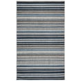 thumbnail image 1 of SAFAVIEH Cabana Fedelma Striped Indoor/Outdoor Area Rug, Grey/Blue, 4'5" x 6'5", 1 of 14