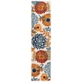 thumbnail image 1 of SAFAVIEH Cabana Garnet Floral Indoor/Outdoor Runner Rug, Creme/Red, 2' x 20', 1 of 17