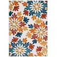 thumbnail image 1 of SAFAVIEH Cabana Georgiana Floral Indoor/Outdoor Area Rug, Creme/Red, 3' x 5', 1 of 6