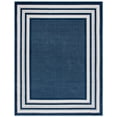 thumbnail image 1 of SAFAVIEH Cabana Henry Striped Indoor/Outdoor Area Rug, Blue/Ivory, 8' x 10', 1 of 18