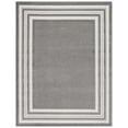 thumbnail image 1 of SAFAVIEH Cabana Henry Striped Indoor/Outdoor Area Rug, Grey/Ivory, 9' x 12', 1 of 18