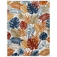 thumbnail image 1 of SAFAVIEH Cabana Kuzman Cream/Red 2'X8' Runner Indoor/Outdoor Area Rug Cream/Red, 8' x 10', 1 of 18