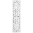 thumbnail image 1 of SAFAVIEH Cabana Kyleigh Diamond Indoor/Outdoor Runner Rug, Ivory/Grey, 2'2" x 11', 1 of 11
