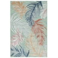 thumbnail image 1 of SAFAVIEH Cabana Oakley Botanical Indoor/Outdoor Area Rug, Green/Rust, 6' x 8', 1 of 16
