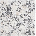 thumbnail image 1 of SAFAVIEH Cabana Rayen Ivory/Charcoal 2'2"X9' Runner Indoor/Outdoor Area Rug Ivory/Charcoal, 6'7" x 6'7" Square, 1 of 13