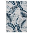 thumbnail image 1 of SAFAVIEH Cabana Rosario Botanical Indoor/Outdoor Area Rug, Beige/Navy, 5'1" x 7'6", 1 of 8