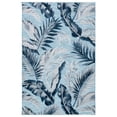 thumbnail image 1 of SAFAVIEH Cabana Rosario Indoor/Outdoor Area Rug, Aqua/Navy, 9' x 12', 1 of 15