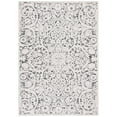 thumbnail image 1 of SAFAVIEH Cabana Ruadhan Ivory/Grey 2'2"X9' Runner Indoor/Outdoor Area Rug Ivory/Grey, 5'5" x 7'7", 1 of 7