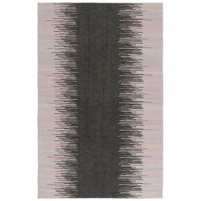 SAFAVIEH Cabo Alexa Abstract Area Rug, Beige/Black, 4' x 6'